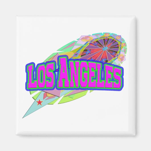 Los Angeles Future Magnet (Voorkant)
