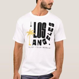 Los Angeles – Geniet van je moment, Retro T-shirt