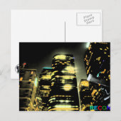 Los Angeles Glow Briefkaart (Voorkant / Achterkant)