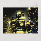 Los Angeles Glow Briefkaart (Voorkant)