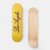 Los Angeles Gold Standard Skateboard (Voorkant)