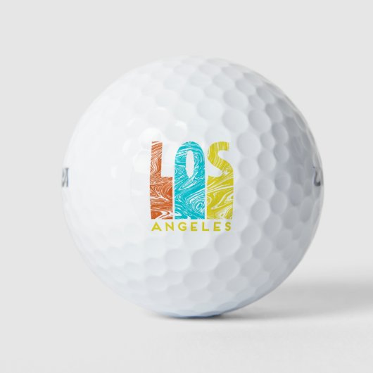 Los Angeles Golfballen (Voorkant)