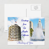 Los Angeles, Greetings_ Briefkaart (Voorkant / Achterkant)
