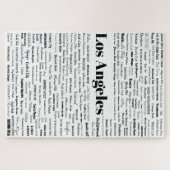 Los Angeles Groepering Terug op White Legpuzzel (Horizontaal)