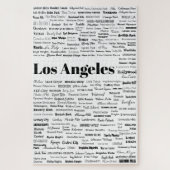 Los Angeles Groepering Terug op White Legpuzzel (Verticaal)