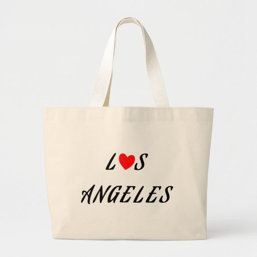 Los Angeles Grote Tote Bag (Voorkant)