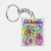 Los Angeles Happy en Hope Acrylic Sleutelhanger (Voorkant Links)