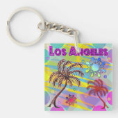 Los Angeles Happy en Hope Acrylic Sleutelhanger (Voorkant)