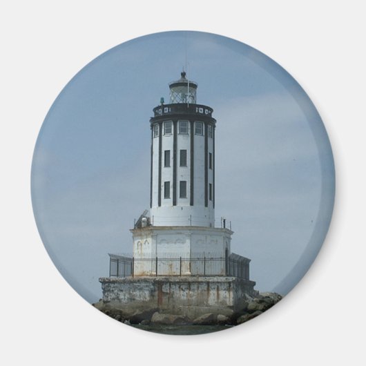 Los Angeles Harbor Lighthouse Magneet (Voorkant)