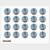 Los Angeles Harbor Lighthouse Ronde Sticker (Vel)