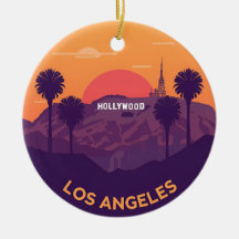  Los Angeles Hollywood zonsondergang