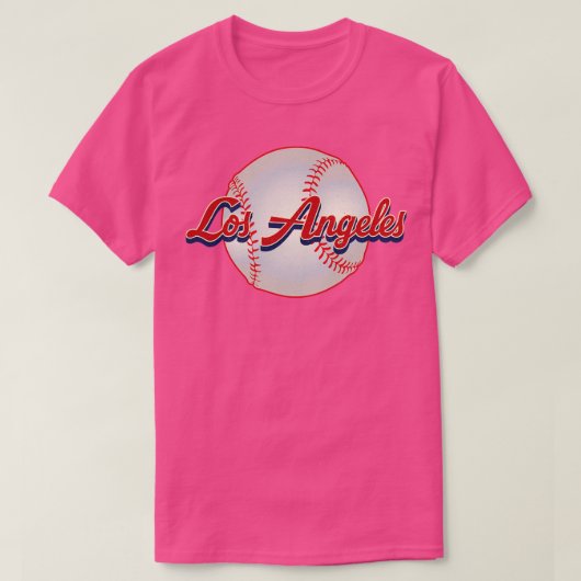 Los Angeles Honkbal Team Gift T-shirt (Design voorkant)