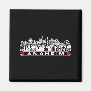 Los Angeles Honkbalteam Aller Tijden Legenden Anah Magneet