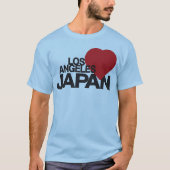 Los Angeles houdt van Japan T-shirt (Voorkant)