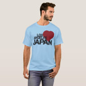 Los Angeles houdt van Japan T-shirt (Voorkant volledig)