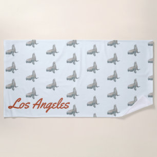 Los Angeles House Warming cadeau Strandlaken