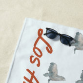 Los Angeles House Warming cadeau Strandlaken (In situ)