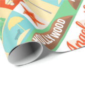 los angeles icons cadeau inpakpapier (Rol Hoek)