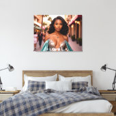 LOS ANGELES - IK HOU VAN L.A. CANVAS AFDRUK (Insitu (Slaapkamer))