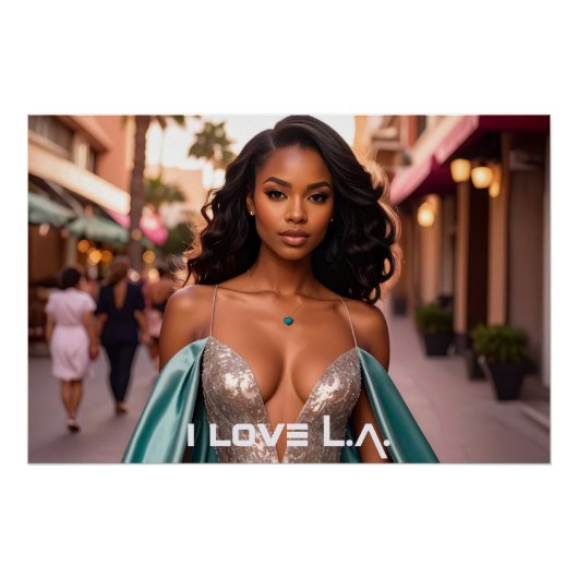 LOS ANGELES - IK HOU VAN L.A. PERFECT POSTER (Voorkant)