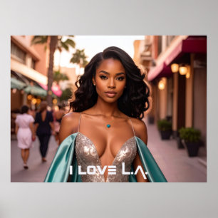 LOS ANGELES - IK HOU VAN L.A. POSTER