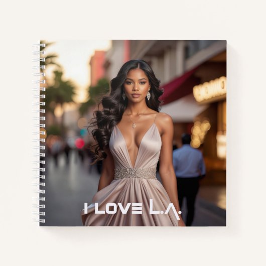 LOS ANGELES - IK HOU VAN LA NOTITIEBOEK (Voorkant)