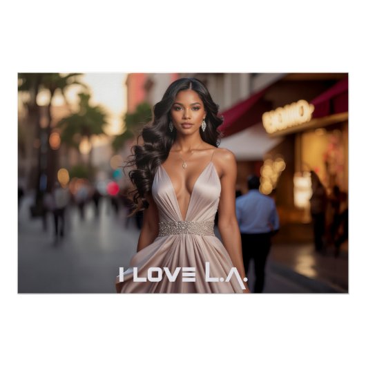 LOS ANGELES - IK HOU VAN LA PERFECT POSTER (Voorkant)