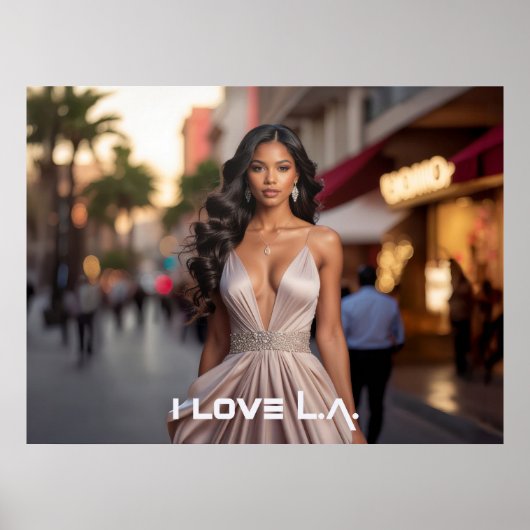 LOS ANGELES - IK HOU VAN LA POSTER (Voorkant)