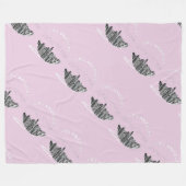 Los Angeles in een glazen bal Fleece Deken (Voorkant (Horizontaal))