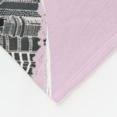 Los Angeles in een glazen bal Fleece Deken (Hoek)