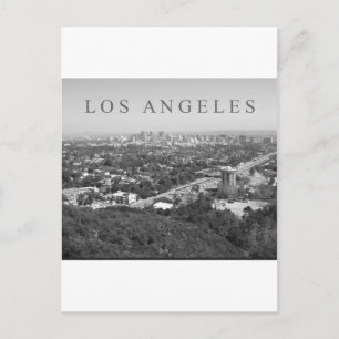 Los Angeles in zwart-wit Briefkaart