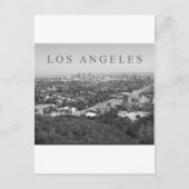 Los Angeles in zwart-wit Briefkaart (Voorkant)