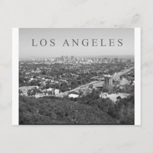 Los Angeles in zwart-wit Briefkaart