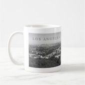 Los Angeles in zwart-wit Koffiemok (Links)