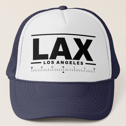 Los Angeles International Airport LAX Trucker Pet (Voorkant)