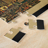 Los Angeles Jigzaag Puzzle California  Legpuzzel (Zijkant)