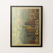 Los Angeles Jigzaag Puzzle California  Legpuzzel (Verticaal)