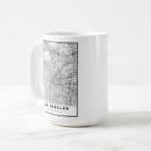 Los Angeles Kaart Koffiemok (Voorkant links)