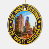 Los Angeles Keramisch Ornament (Links)