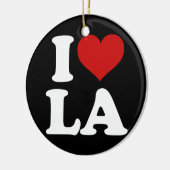 Los Angeles Keramisch Ornament (Links)