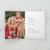  Los Angeles Kerst Opgevouwen Feestdagen Kaart (Binnen)