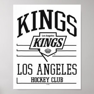 Los Angeles Kings Hockey Club Grijs Officieel Geli Poster