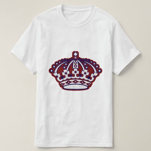 Los Angeles Kings Nhl Logo T - Shirt (Design voorkant)