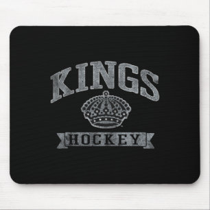Los Angeles Kings Vintage Hockey Donkere Heather L Muismat