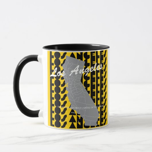 Los Angeles koffiemok Mok (Links)