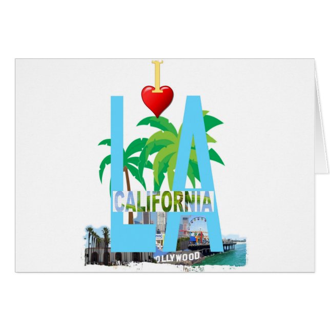 los angeles l ' california city usa america (Voorkant Horizontaal)