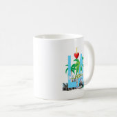 los angeles l ' california city usa america koffiemok (Voorkant rechts)