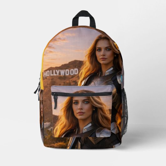 LOS ANGELES - LA BEDRUKTE RUGZAK (Voorkant)