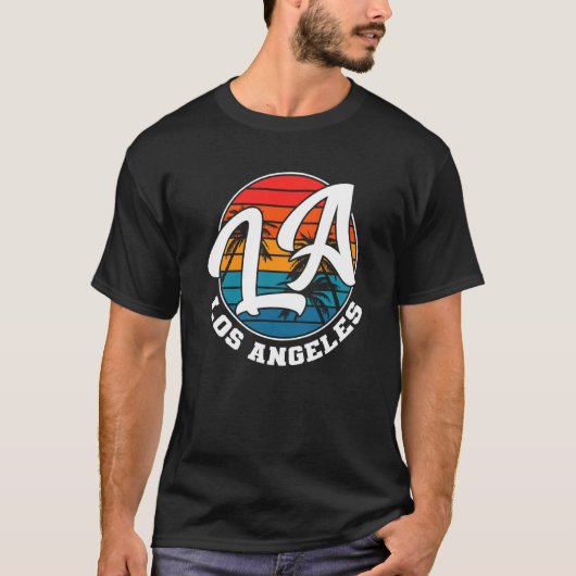 Los Angeles LA California 17 T-shirt (Voorkant)