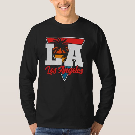 Los Angeles LA California  18 T-shirt (Voorkant)